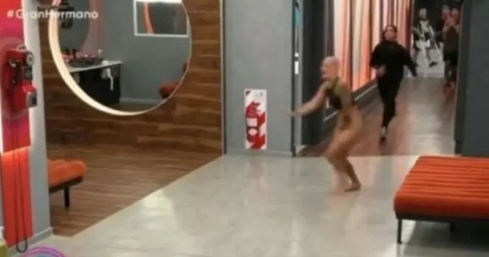 Furia apareció desnuda en Gran Hermano y estallaron los memes