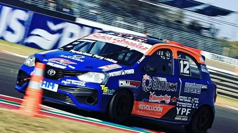 Facundo Leanez se subió al podio en la Clase 2 del TN
