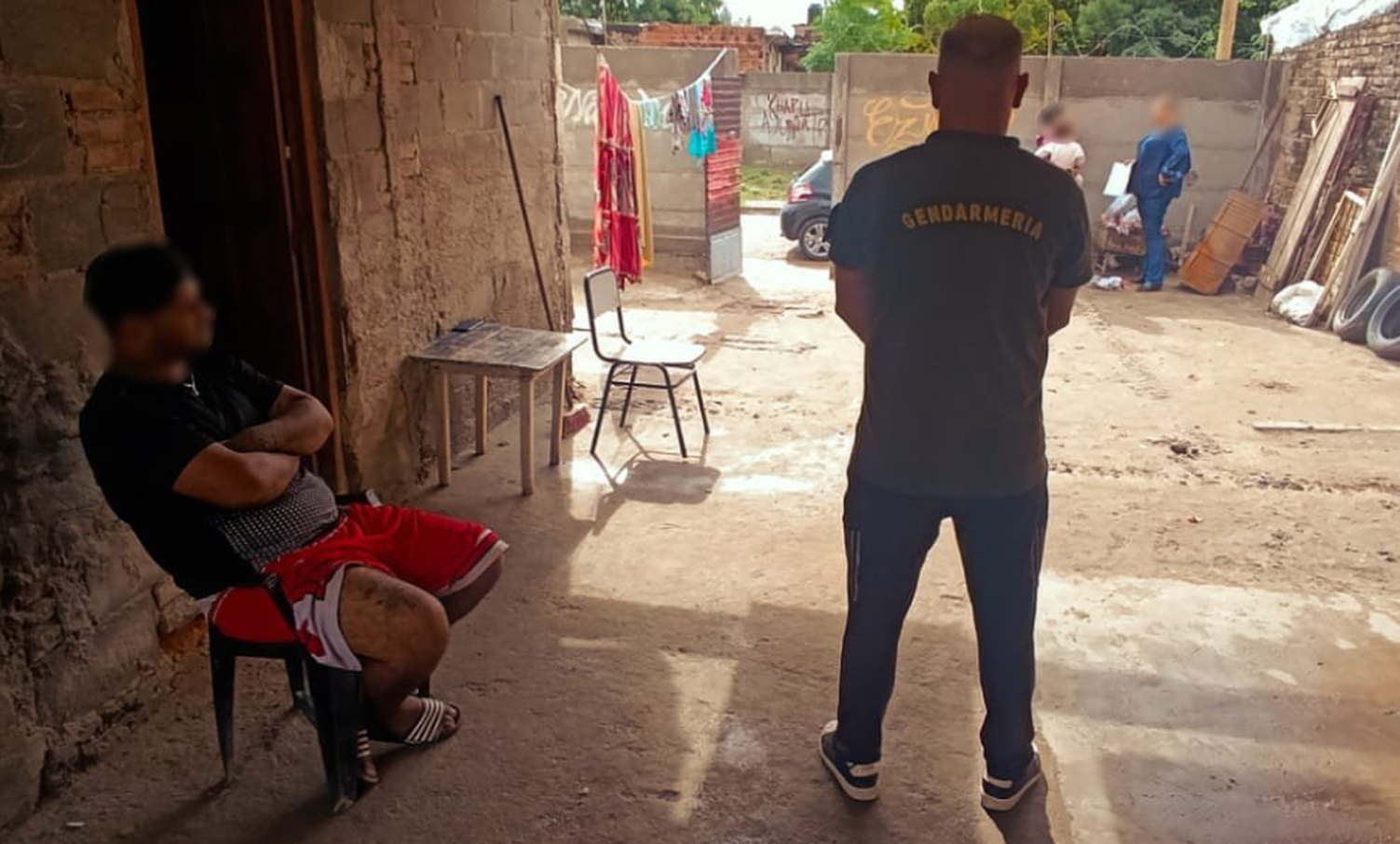 Por el caso federal de la sanjuanina, quedaron dos personas detenidas.&nbsp;