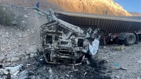 El camionero fallecido tras un vuelco en Ruta 149 era de Buenos Aires y transportaba paneles solares