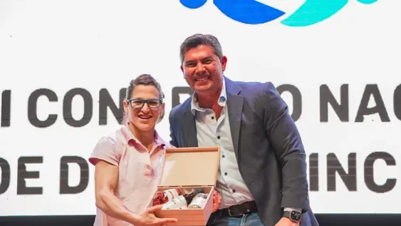 Orrego estuvo en el II Congreso Nacional de Deporte Inclusivo que se realizó en San Juan