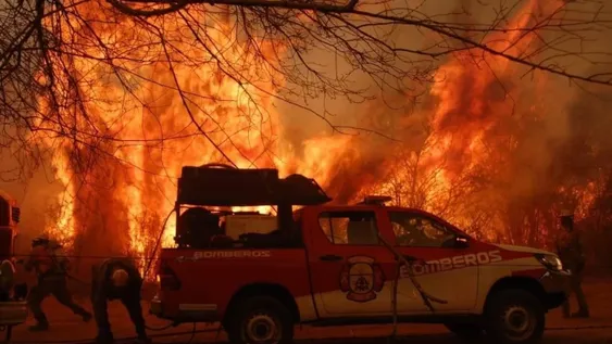Sin tregua en Córdoba por fuertes incendios forestales