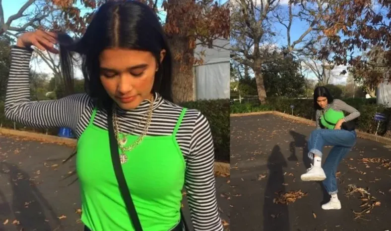 Le mandó un video a su novio de cómo estaba vestida y la edición se volvió viral