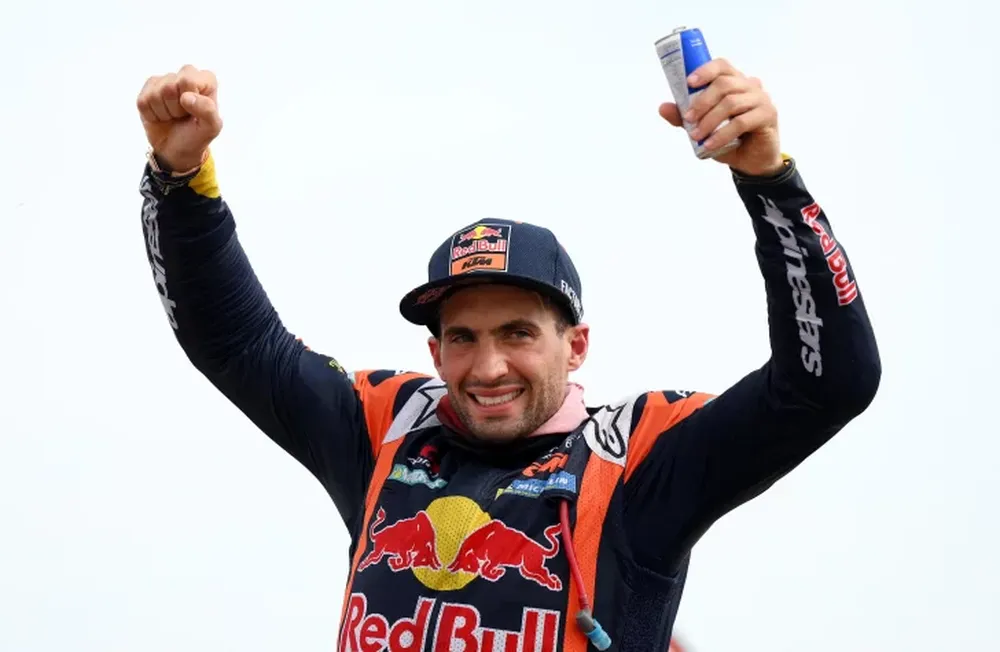 El argentino Kevin Benavides ganó el Rally Dakar en motos y marcó un nuevo récord