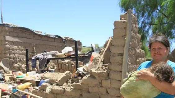 Ya no quedan afectados del terremoto sin techo: todos recibieron casas, módulos o materiales