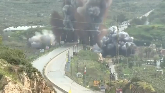 israel aseguro que el puente destruido en el sur del libano era utilizado por hezbollah para el contrabando de armas