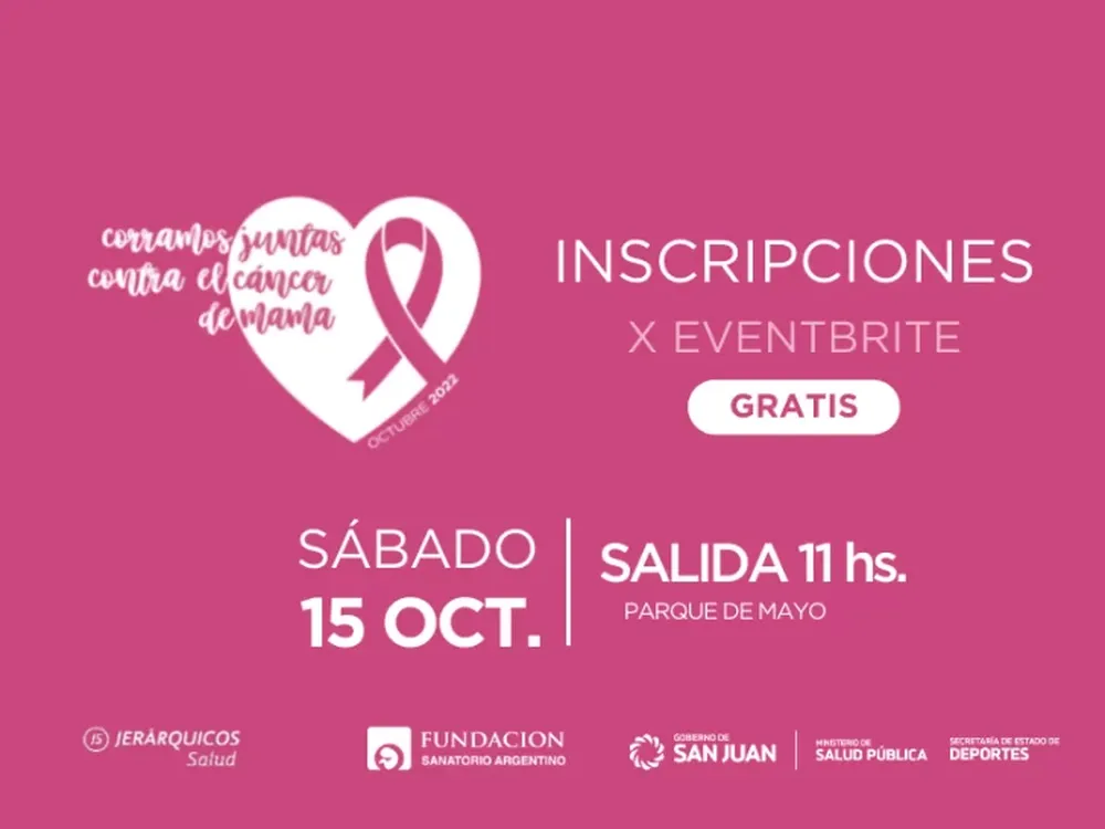 Vuelve la maratón contra del cáncer de mama de modo presencial