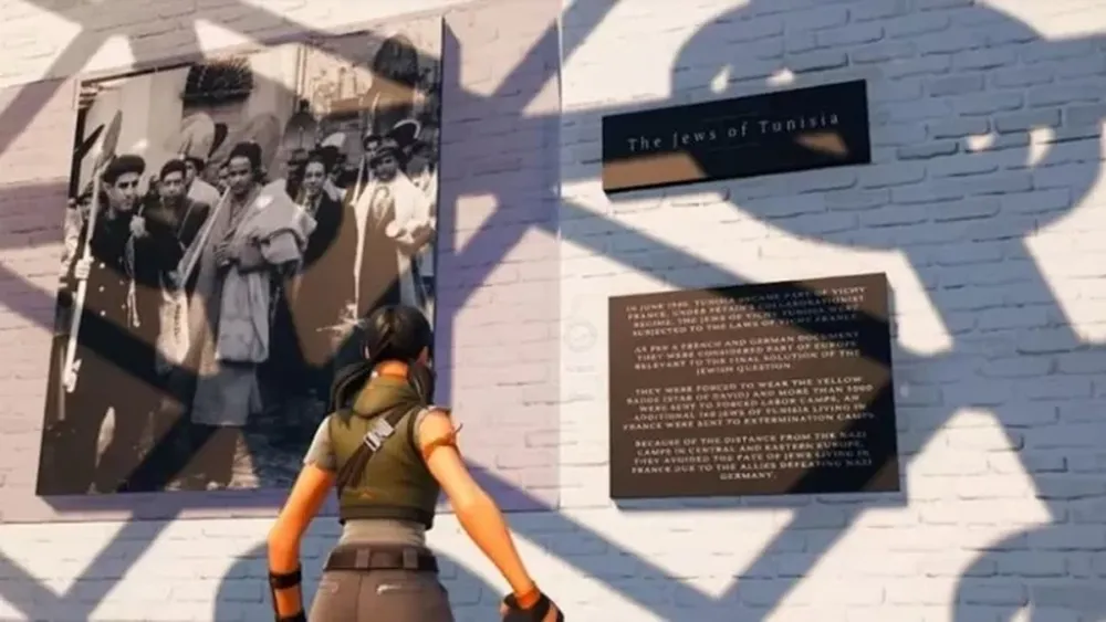 Incorporaron un Museo del Holocausto en el popular videojuego Fortnite y hay polémica