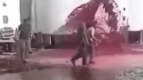 Explotó un tanque y se derramaron más de 50.000 litros de vino