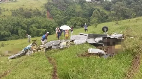 Un avión se desintegró en el aire y dejó siete muertos en zona rural de Itapeva