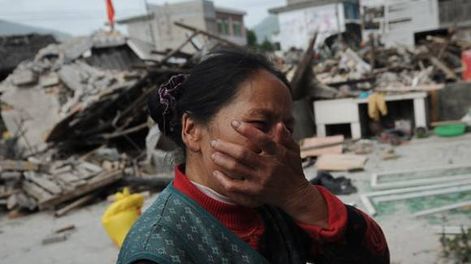 China: un sismo  con 152 muertos