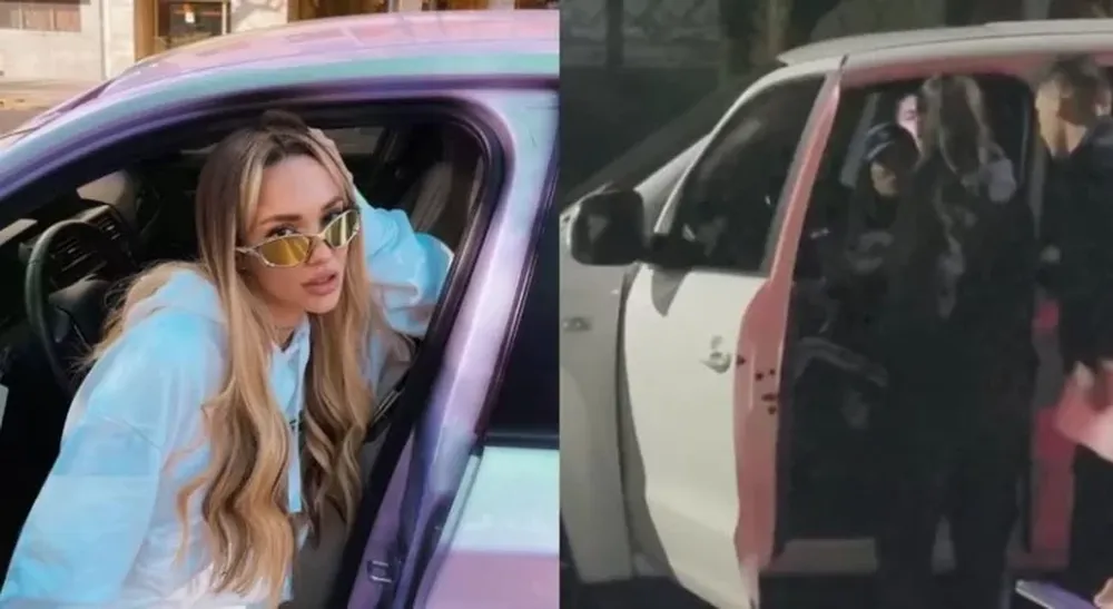 Se accidentó “La Joaqui” a bordo de su camioneta