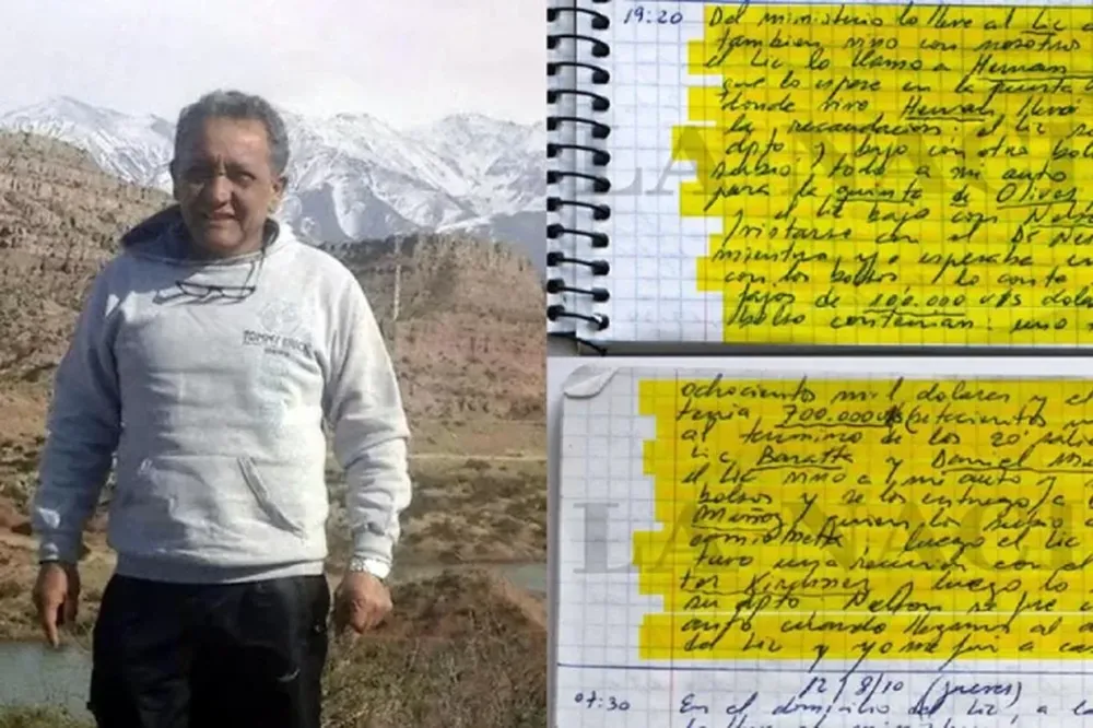 Centeno pidió sus anotaciones para ver si son las mismas que él escribió