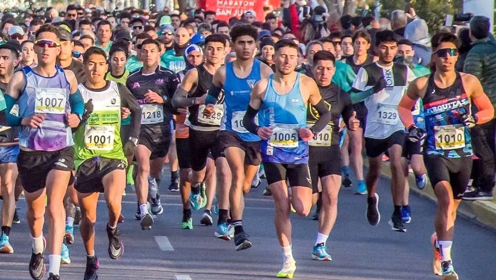 Céntrico. Los 10K del Nacional de running recorrerán las calles de la ciudad de San Juan este domingo.