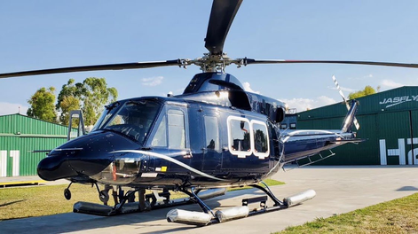 Esta es la aeronave siniestrada.