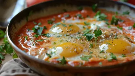 Huevos en purgatorio: una receta italiana que destaca por su sencillez y es muy barata