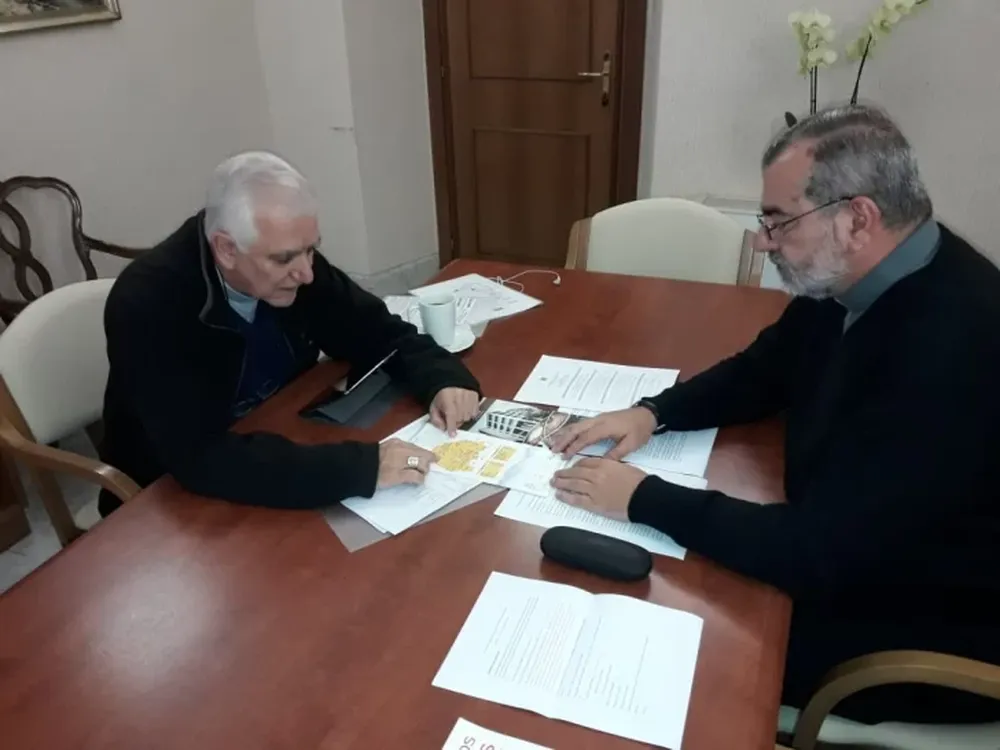 Monseñor Lozano tuvo su primer encuentro con el Obispo auxiliar tras la designación