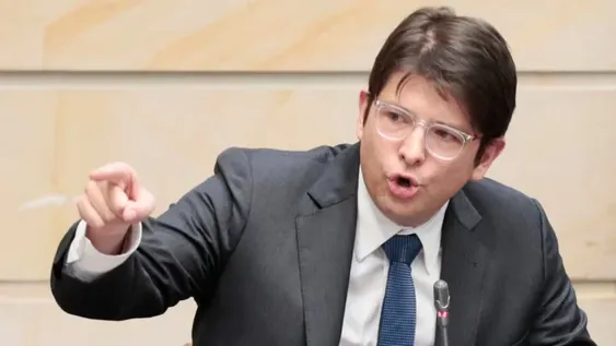 El precandidato presidencial colombiano Miguel Uribe, asesinado.