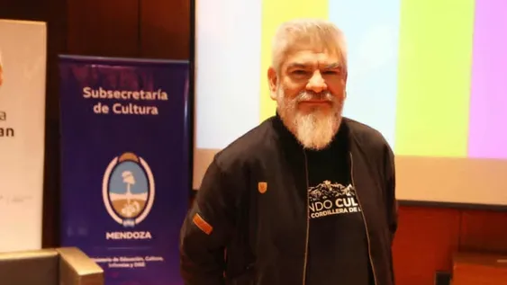 Diego Gareca llegó a San Juan, en esta ocasión, en el marco de la gira nacional del historietista mendocino Chanti, que comenzó en la provincia.