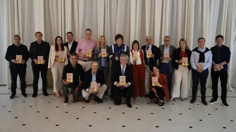 Reunión de Milei con el Gabinete.-