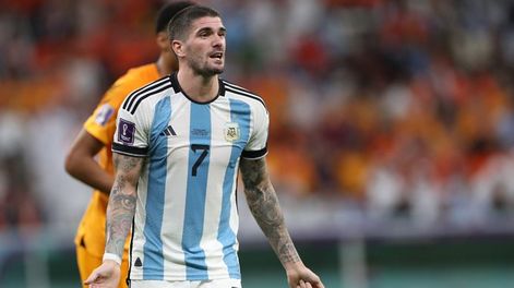 De Paul: “La idea era llegar hasta el último día del Mundial y acá estamos”