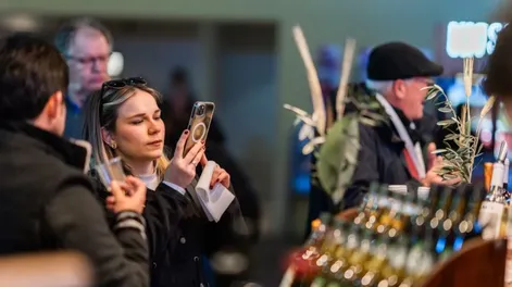 SABOR LOCAL. Gastronómicos de todo el país reconocieron la buena calidad y perfil de sabores y aromas de los productos sanjuaninos durante la feria.