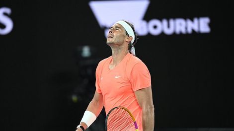 Rafa Nadal fue eliminado por el griego Tsitsipas