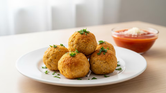 receta imperdible de albondigas de pollo, rapida y facil