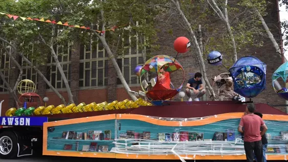 Postales del Carrusel y la Feria Temática que nunca se realizaron