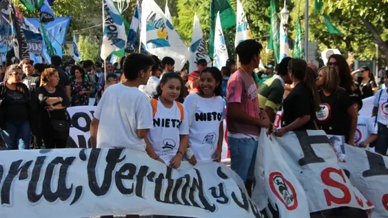 En San Juan, una multitud salió a la calle para pedir por memoria, verdad y justicia