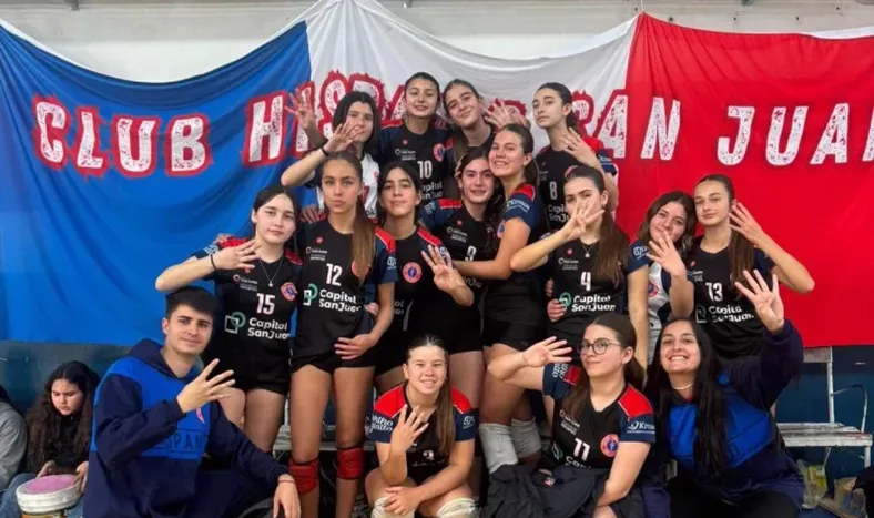 Hispanas. Las chicas del Sub 14 están en competencia en Chapadmalal con más equipos sanjuaninos.