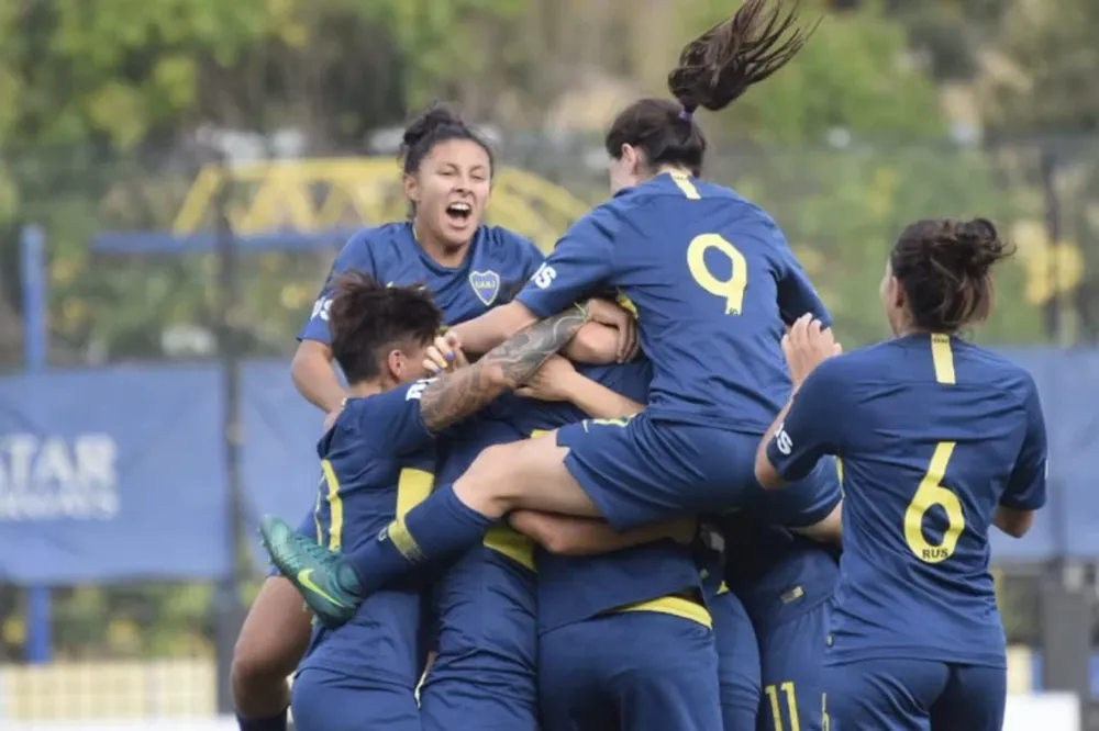 El equipo femenino de Boca le ganó al de River 3 a 1