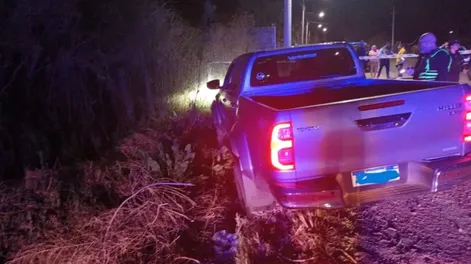 Hallaron a un sanjuanino muerto de un disparo dentro de una camioneta