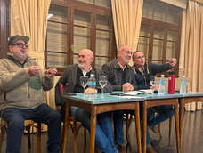 La primera reunión de DIPAN en el Club Sirio Libanés.- La primera reunión de DIPAN en el Club Sirio Libanés.-