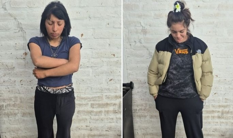 Mecheras detenidas.