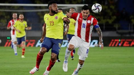 Colombia empató con Paraguay, un resultado que no le sirve a ninguno de los dos