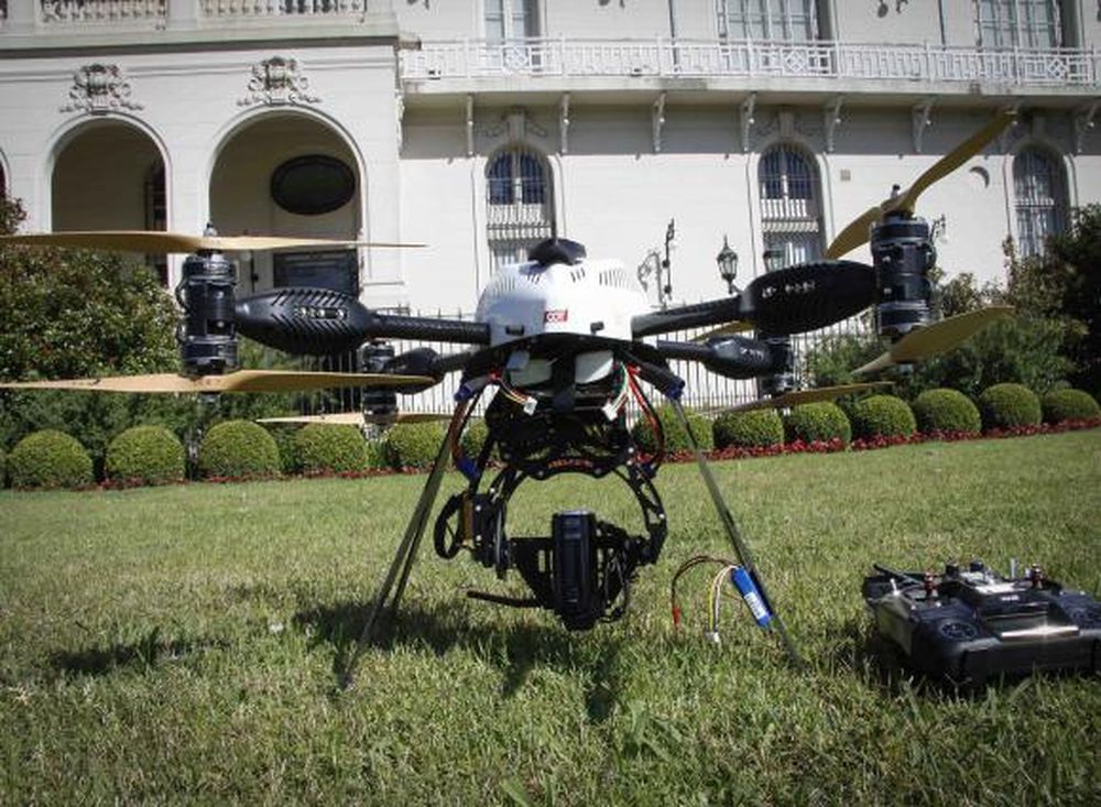 Un techo para los drones
