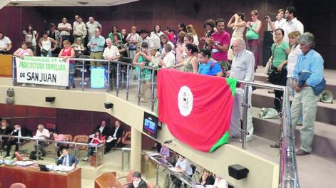 La Ley de Agricultura Familiar fue sancionada en San Juan