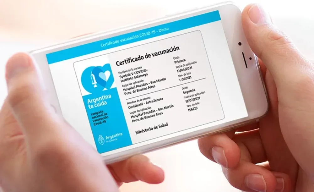 Se abre paso el certificado de vacuna digital