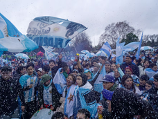 la seleccion argentina, sin lionel messi, llego al pais tras el segundo lugar en el mundial 2026