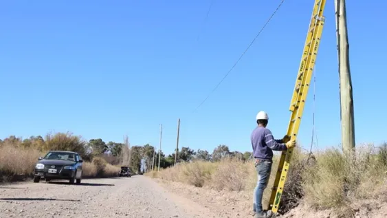 Por primera vez hay alumbrado en una zona de Punta del Monte