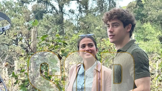 Maia y Franco, juntos.