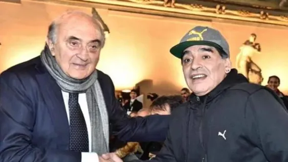 Ferlaino y su visita por la promesa