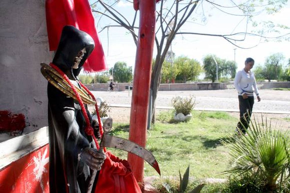 El jardín sanjuanino de San La Muerte