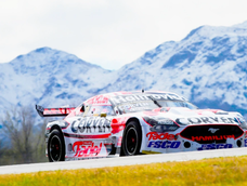 Líder. El Mustang de Werner fue el mejor en el autódromo de San Luis. Tobías Martínez llegó en la posición 25.