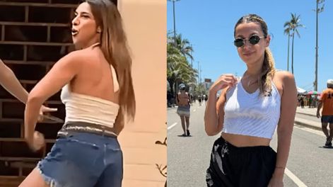 Agostina Páez, la abogada argentina acusada de racismo en Río de Janeiro.