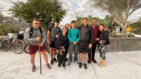 Familia Teruel, departamento Chimbas.