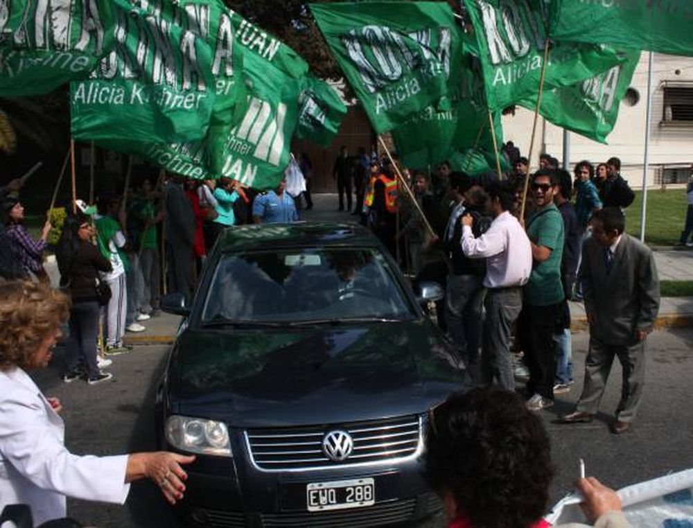Despedida con la militancia