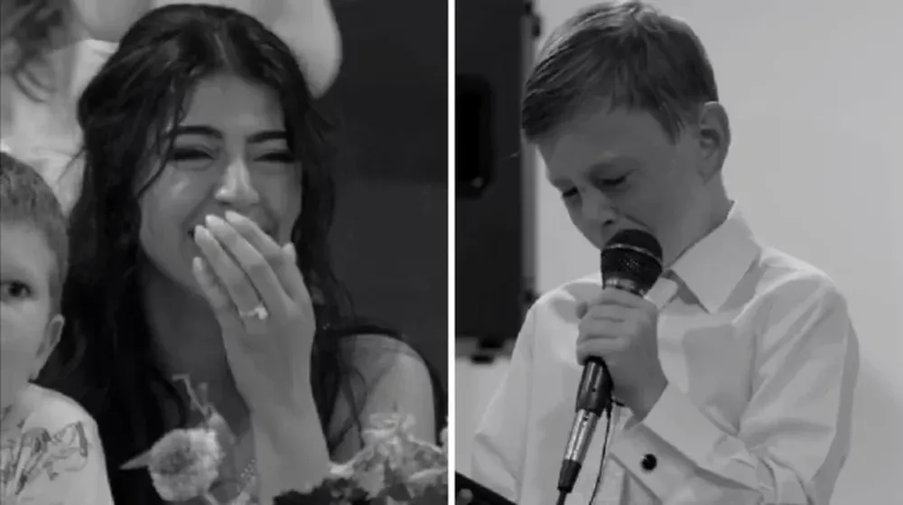 Dio un discurso en el casamiento de su hermana e hizo llorar a todos en el salón