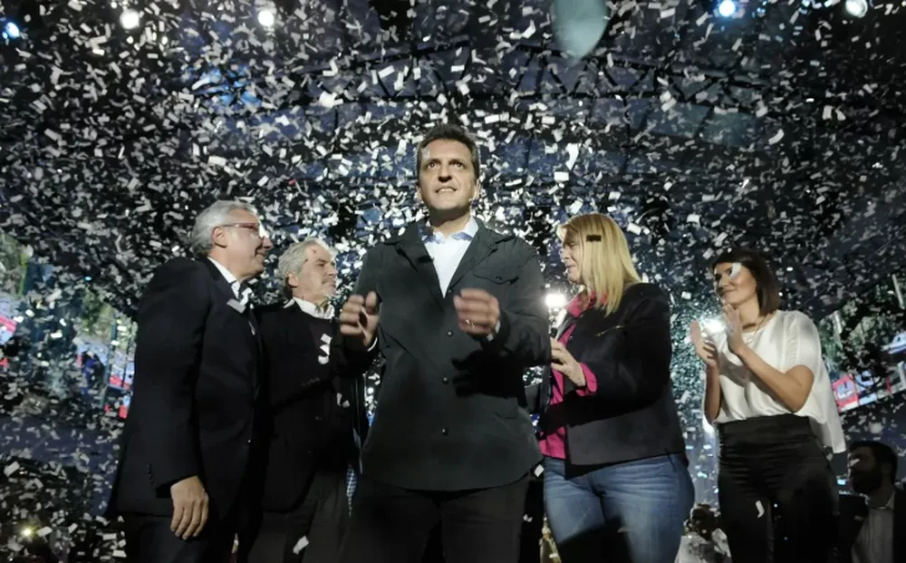 Massa cargó con Cristina en el inicio de su candidatura